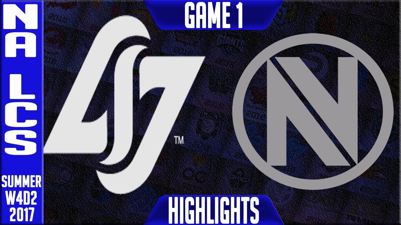 CLG vs Team Envy Highlights Game 1 | NA LCS Week 4 Summer 2017 | CLG vs NV G1