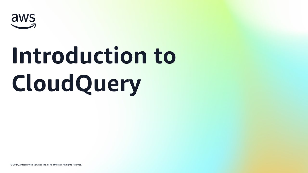 Introduction to CloudQuery | Amazon Web Services