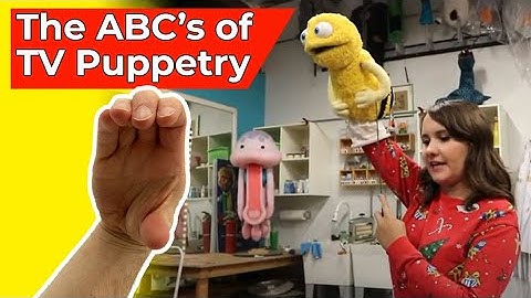 Three Basic Puppetry Techniques Every Puppeteer Should Know - Swazzle Puppet Studio Episode 8