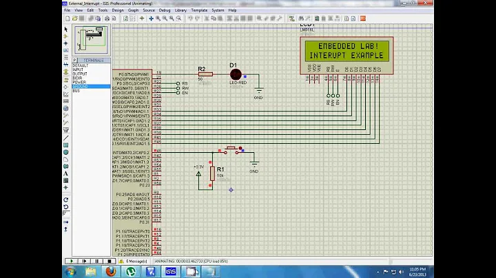 External Interrupt Tutorial Using LPC2138