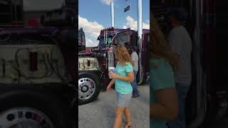 Some sweet custom big rigs at GBAT truck show Joplin MO