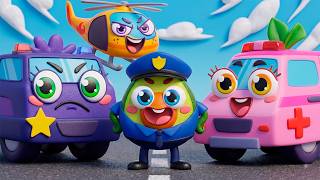 Rescue Team Cars 🚓 🚑 🚒 Police Car, Ambulance and Fire Truck | Pit & Penny Land