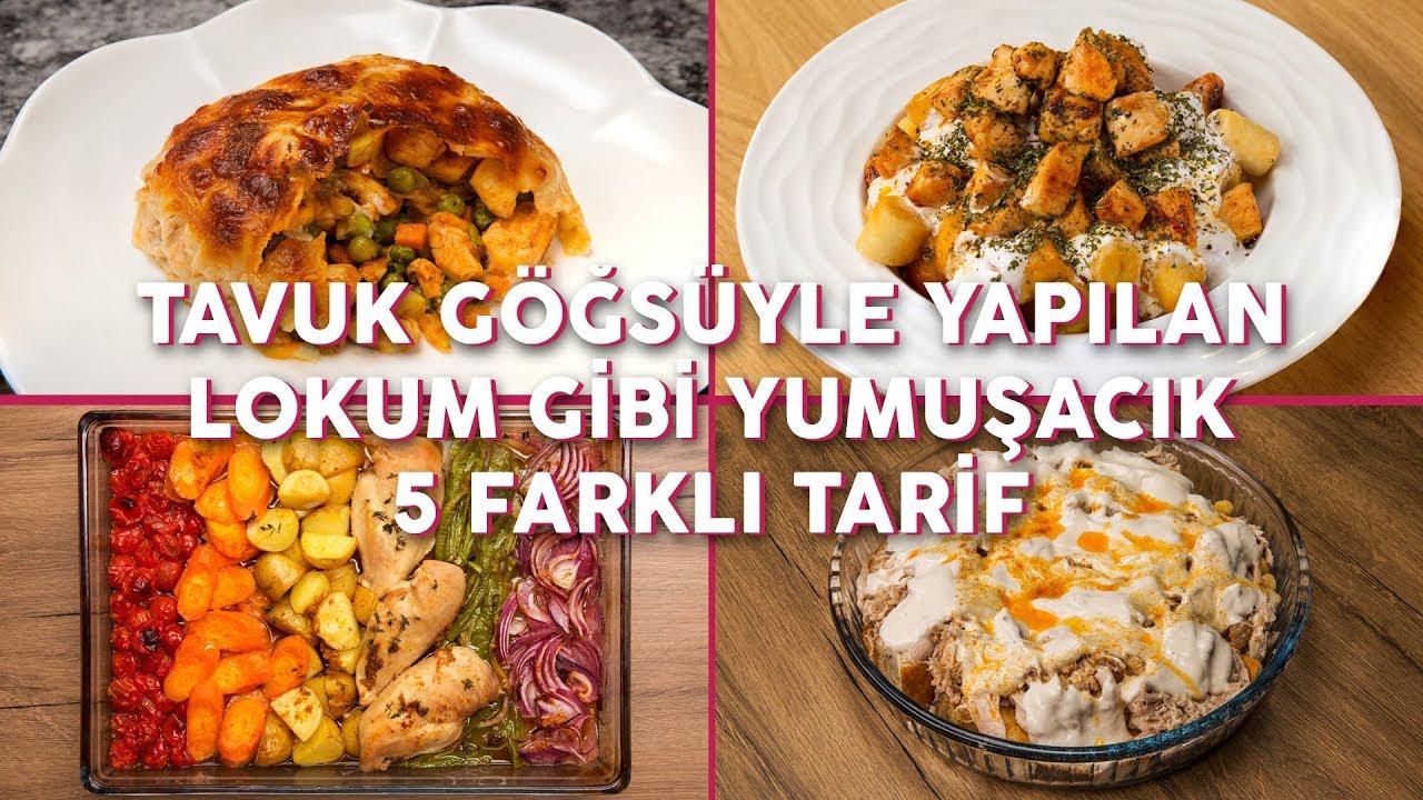 Tavuk Göğsüyle Hazırlanan Kolay ve Farklı 21 Yemek Tarifi - Yemek.com