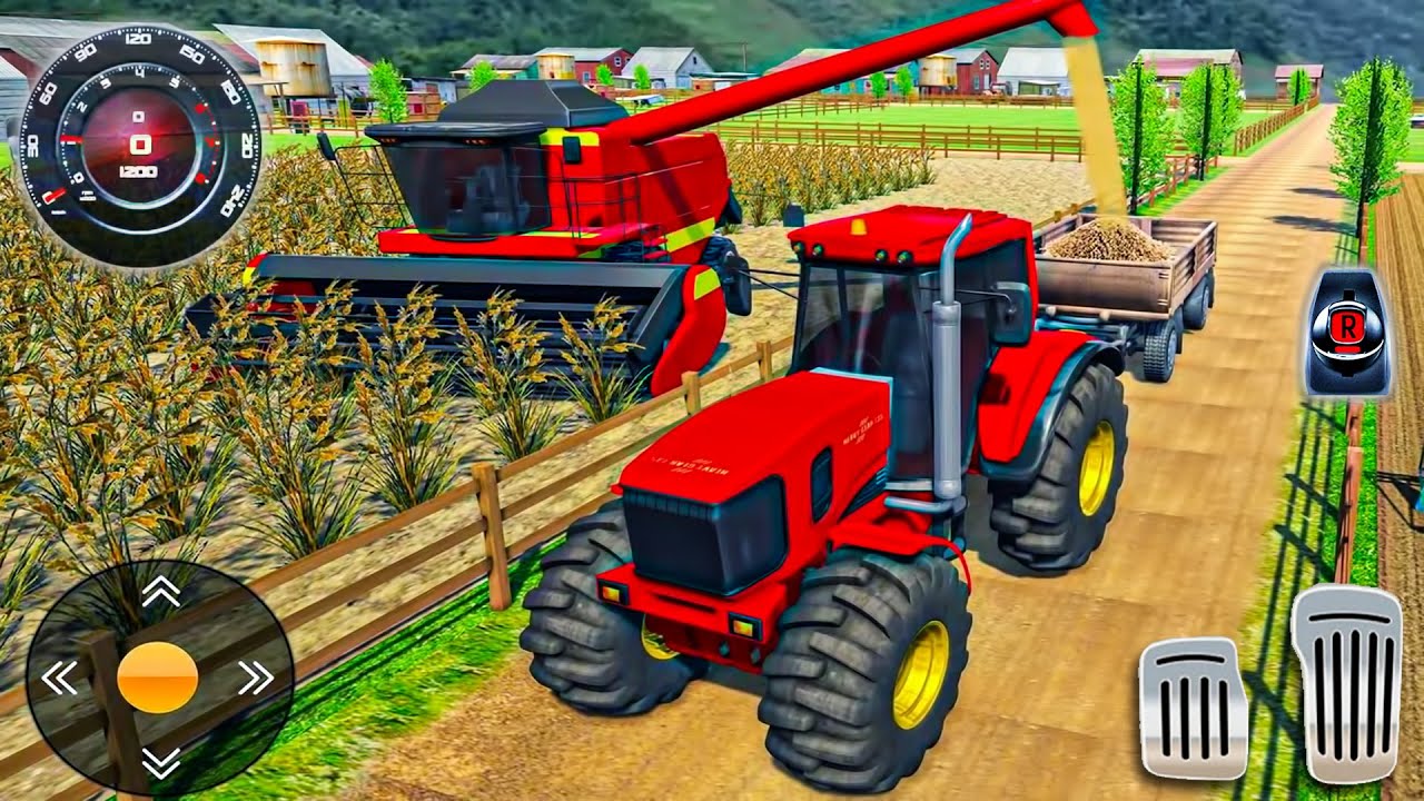 Farm Tractor Simulator - Grand Farming Transport Walkthrough - Android GamePlay