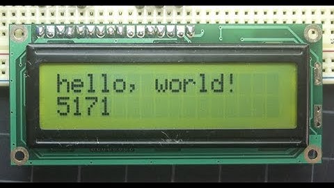 LCD DISPLAY using BLYNK (Terminal)
