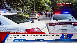 Gunshot detection system tested on Indy's east side