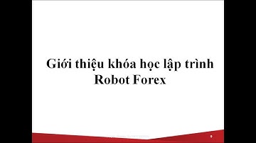 Học Lập Trình Robot Forex - (Bài Học 0) : Giới Thiệu Khóa Học Lập Trình Forex - MQL4