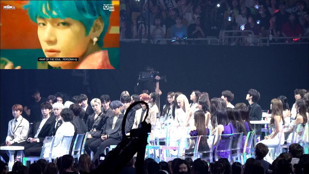 190801 reaction BTS 대상 VCR *CAMERA SHAKE* 멀미주의 - YouTube