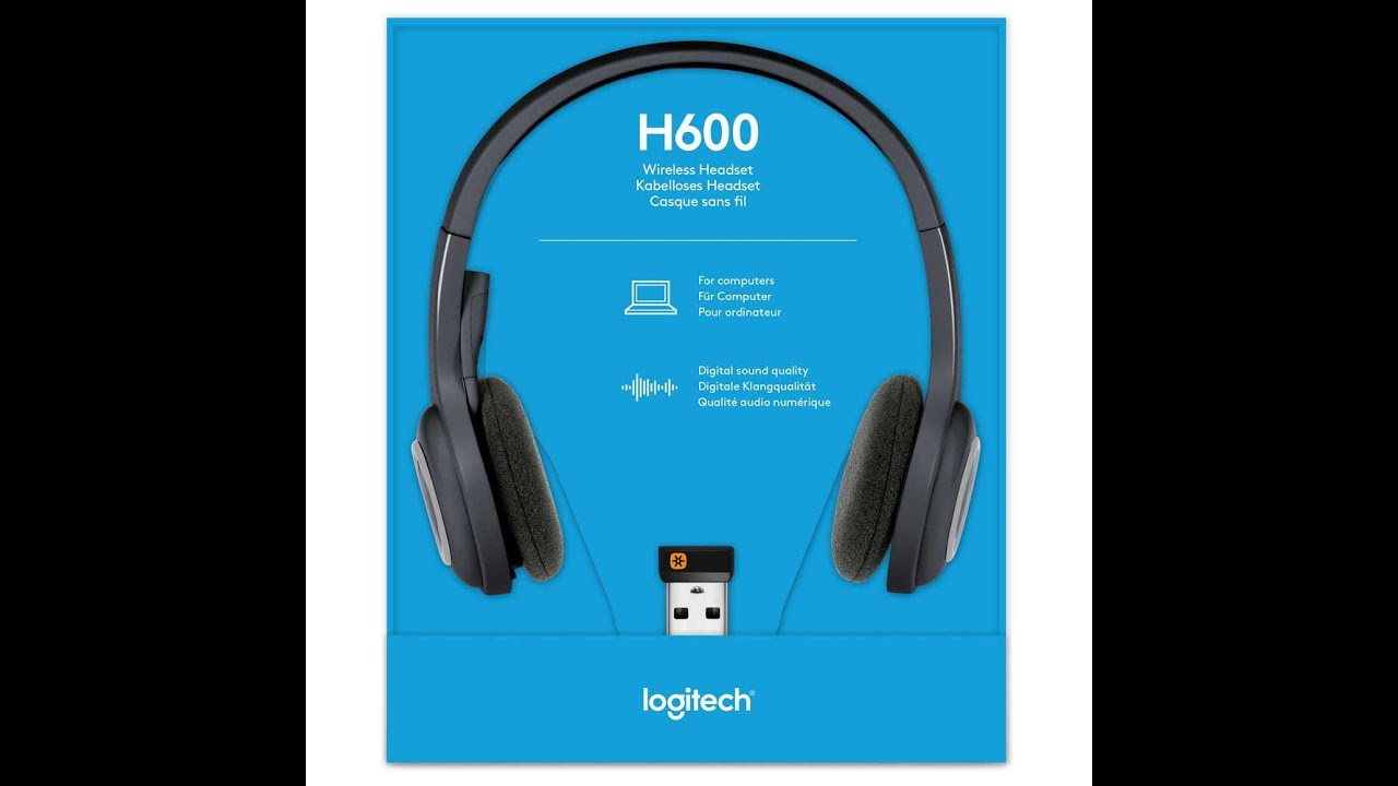etikette Verdensvindue fusionere Logitech H600 Wireless Headset Review / Operation - YouTube