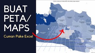 Cara Cepat Membuat Petamaps Di Excel Secara Otomatis