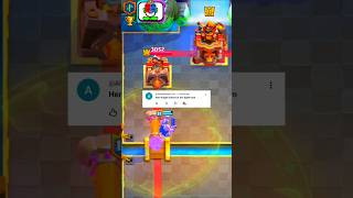 hero knight + evolution battle ram #clashroyale