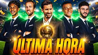 Full 🚨 BALLON D'OR CONFIRMS WINNER with this clue 🤯 Does MESSI have a chance 💥 MBAPPÉ, KANE and YAMAL ✅️ News