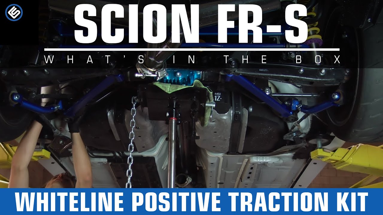 Whiteline Rear Positive Traction Kit Inserts Scion FRS/Subaru BRZ