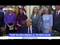 LIVE: Trump delivers remarks at the White House