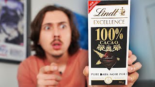 Je teste le chocolat 100% cacao