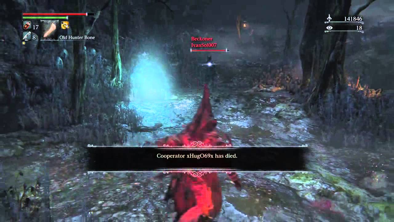 bloodborne lvl 70 pvp skill/arcane build