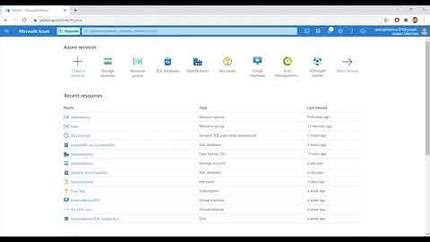Create SQL DB and Storage accounts in Microsoft Azure