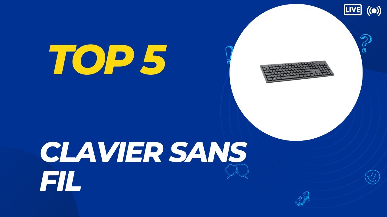 Top 5 Meilleur Clavier Sans Fil 2024 - YouTube