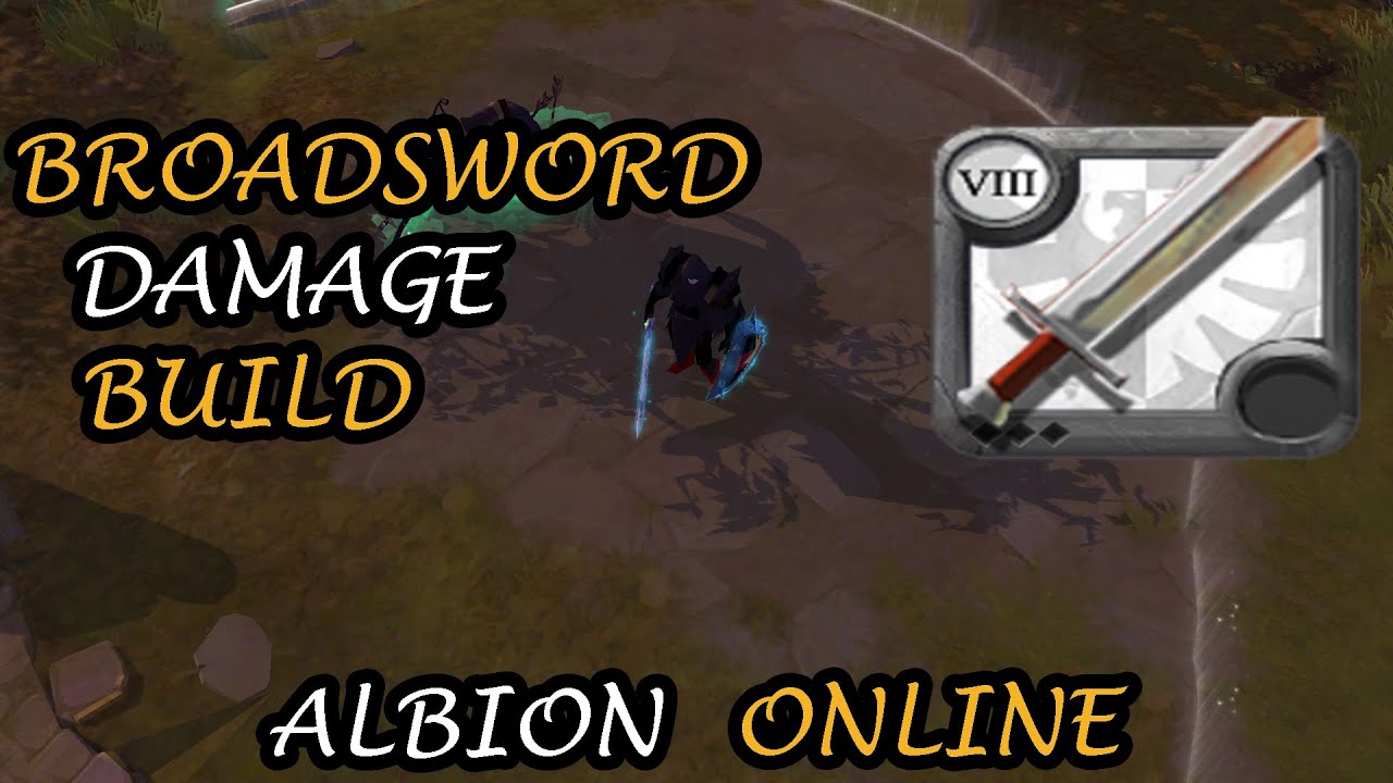 Broadsword Damage Build Albion Online (Arena) YouTube