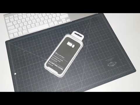 Розпакування Samsung Alcantara Cover для Samsung Galaxy S8 Black з Rozetka.com.ua