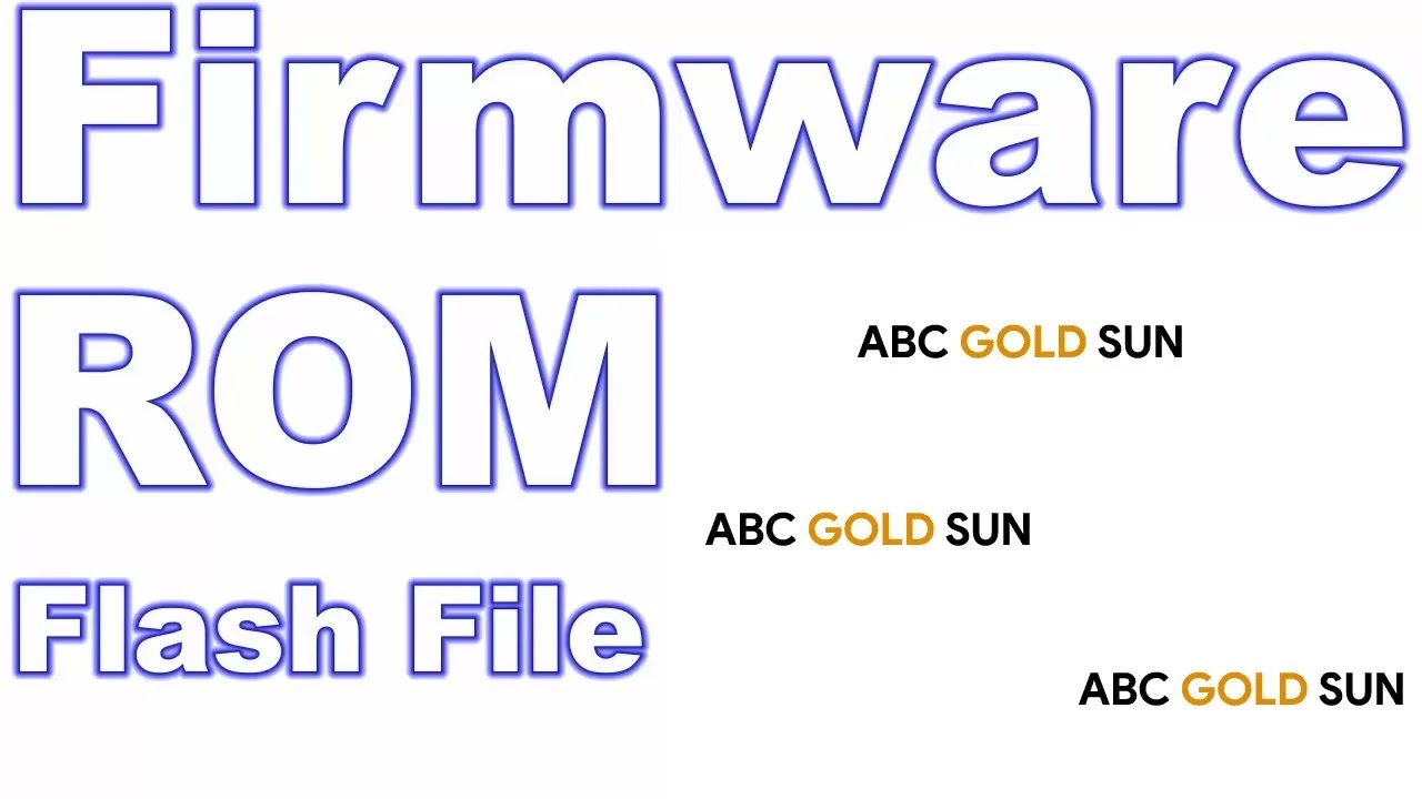 ROM ABC Goldsun 7060SE Firmware - Flash File