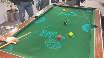 Interactive pool table