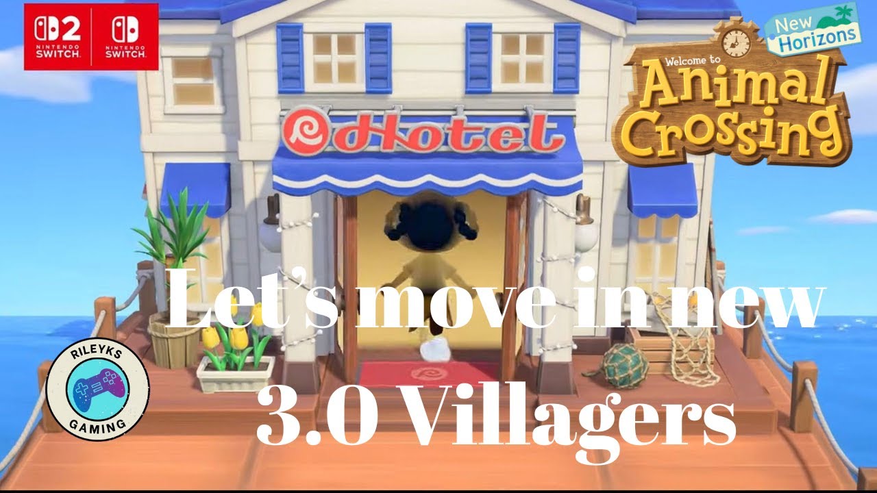 🔴 [LIVE) Let's bring in more new villagers! | ACNH 3.0