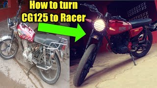 How to build cafe racer complete tutorial