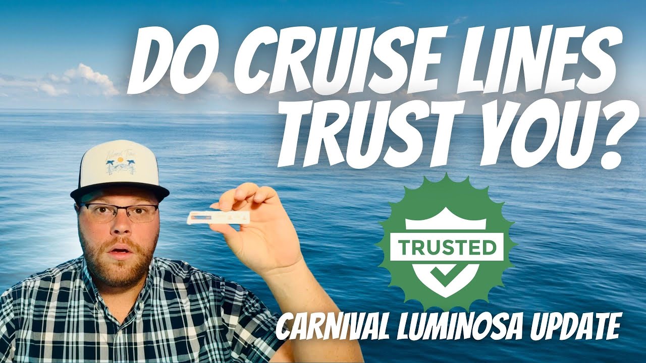 INSANE TRUST: CRUISE LINES ALLOWING PASSENGERS TO BRING NON-PROCTORED, SELF TEST TO BOARD THE SHIP