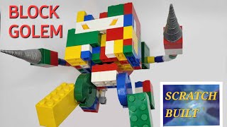 I Built a Yu-Gi-oh Block Golem From Blocks and Things!