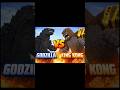 🔥Godzilla vs king kong👑-(epic fight) #minecraft #gaming #vs #kingkong #usa #india