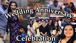 Wedding Anniversary Celebration❤️|Dinner with family at Lalqila restaurant Dubai|Vlog