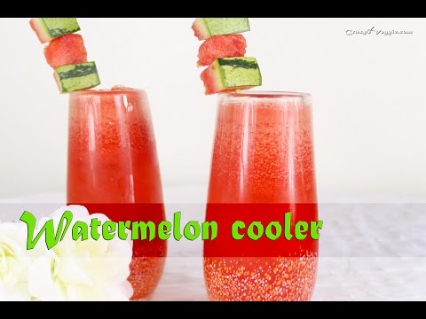 Watermelon cooler - Beverage special by crazy4veggie