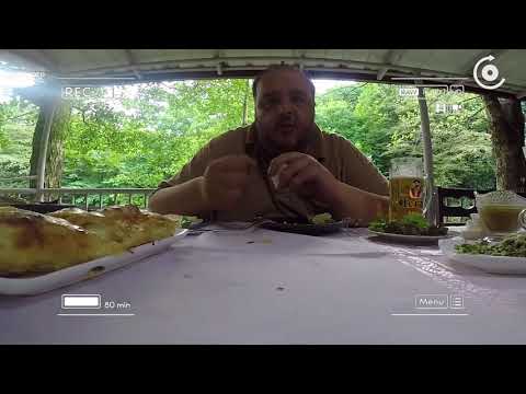 გურმანის ეკალი   ეკალა ნიგოზში, თევზი წვერა, ვიჩინა კეცზე კვერცხით, გურული ღვეზელი