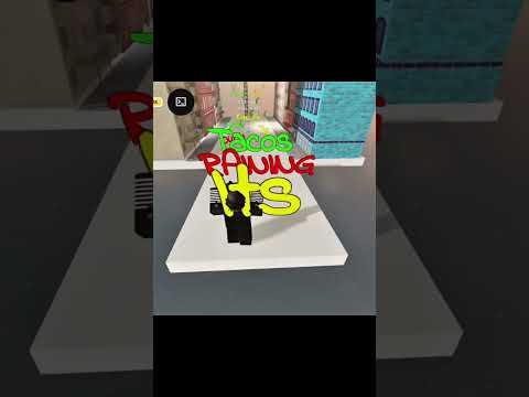 It's raining tacos 🌮 #roblox #shorts