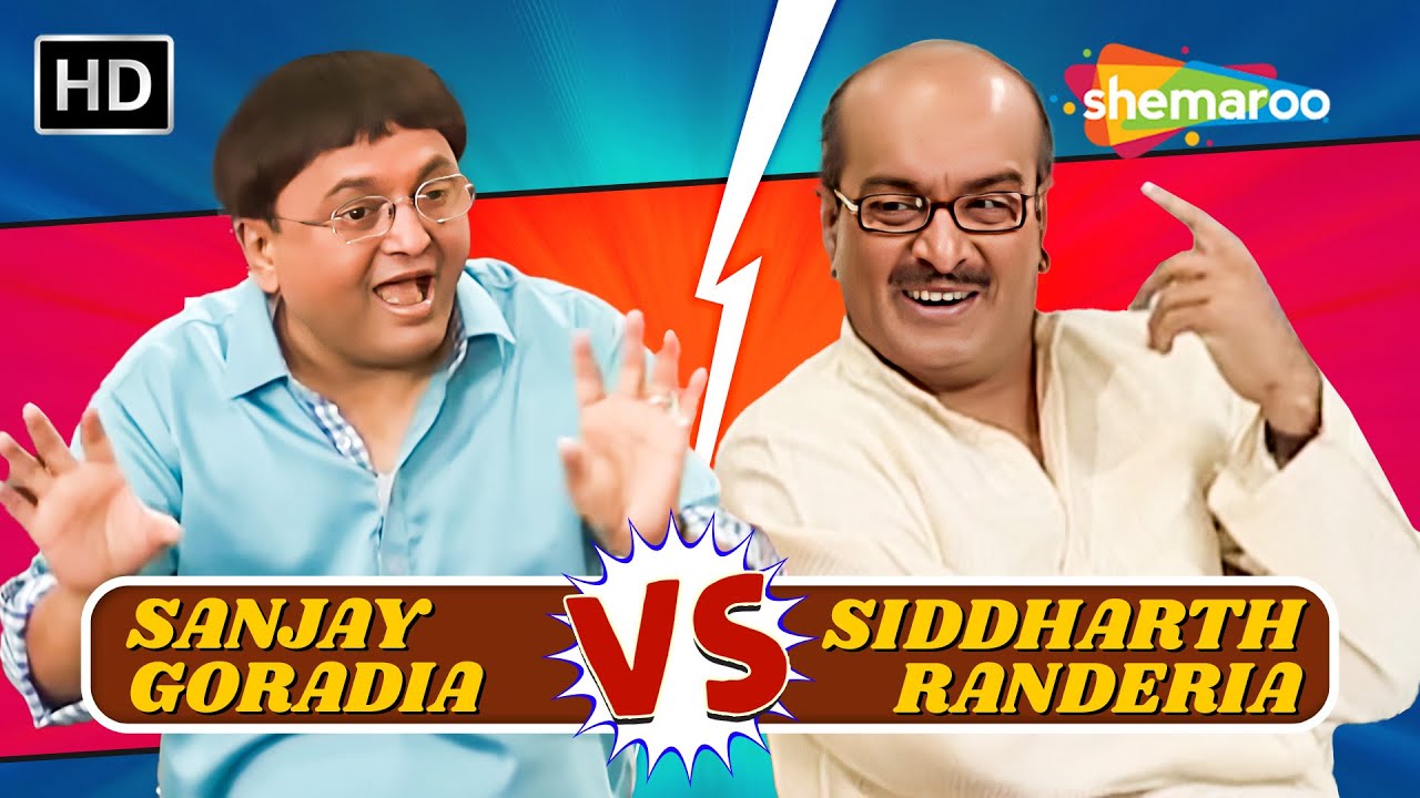 Comedy King Ae Wife Sathe Karyo Romance | Siddharth Randeria VS Sanjay ...