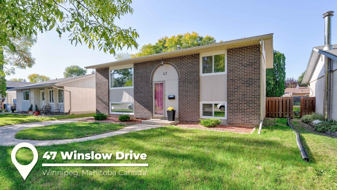 New listing at 47 Winslow Drive in St. Vital, Winnipeg, MB YouTube