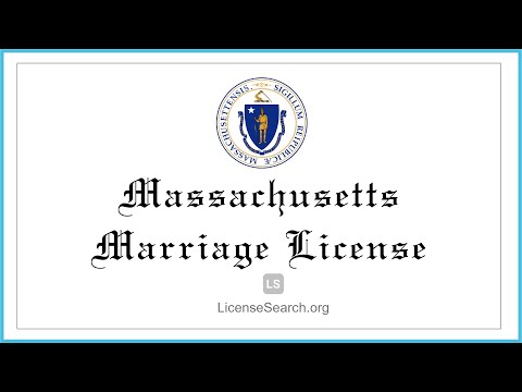 Massachusetts Marriage License - What You need to get started #license #Massachusetts