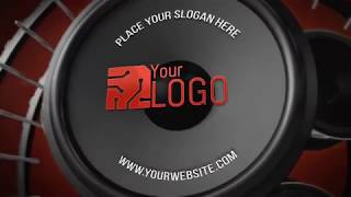 2043 -  Sound Logo Reveal music dj bass radio animation opener intro