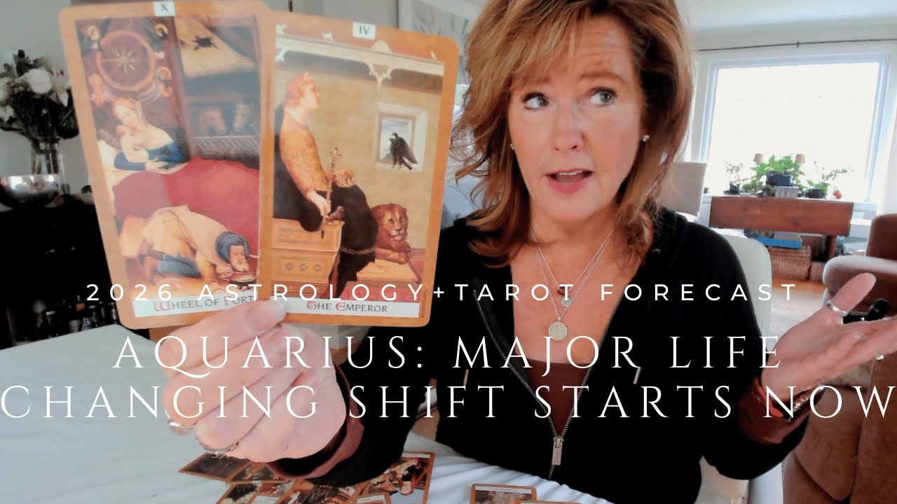 Прогноз для Водолея 2026: Оставляем прошлое в прошлом | Астрология 2026 + Прогноз Таро