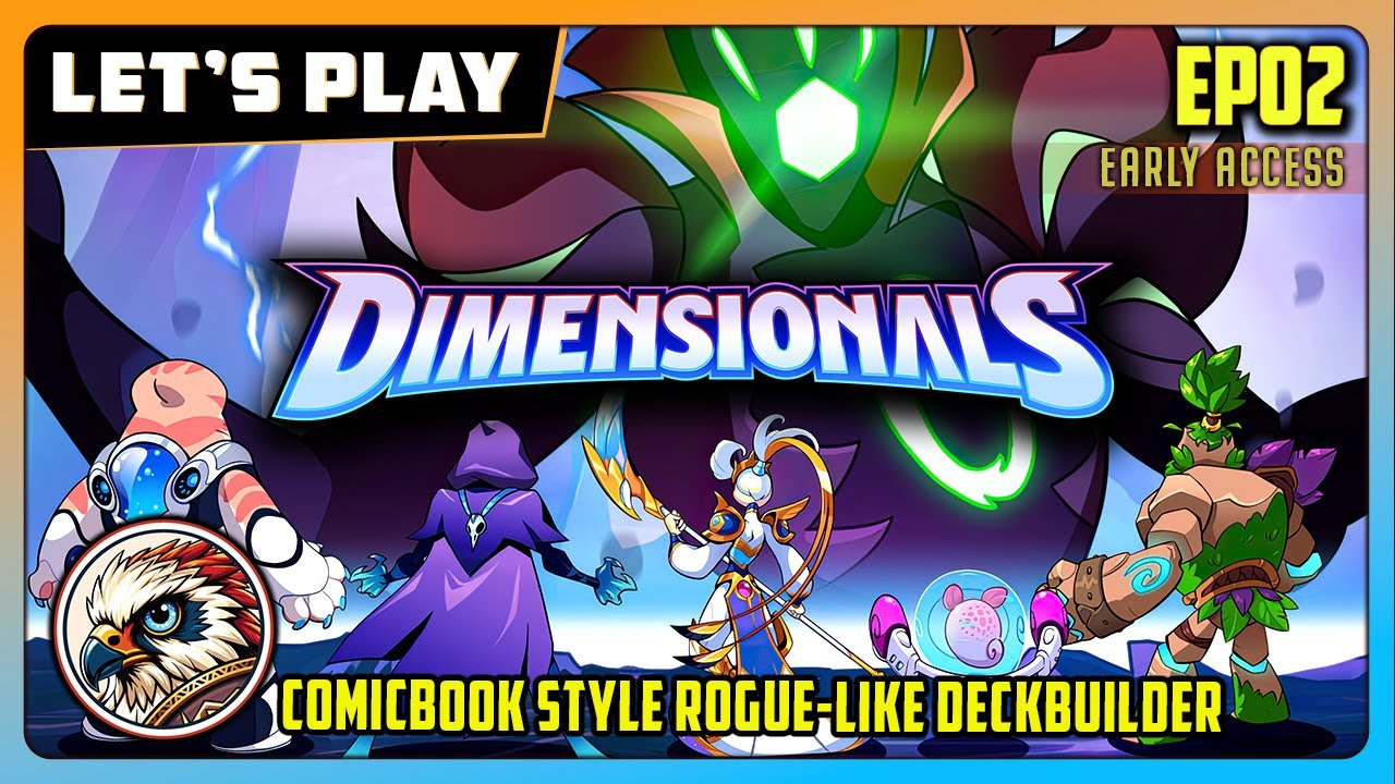 Dimensionals | EP-02 | Let's Play | Game Play | - Comicbook style Rogue-like Deckbuilder