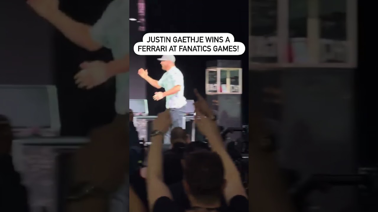 UFC's Justin Gaethje Wins a FERRARI 🏎️ (via @MMAFightingonSBN ) | Sports Illustrated