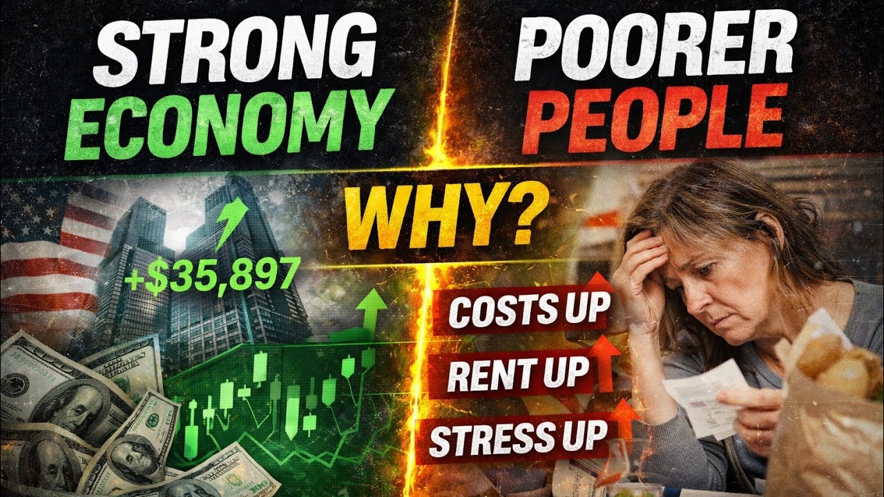 Why America’s Economy Looks Strong — But Millions Feel Poorer Than Ever