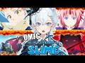 OP SLIME! | First Time Reacting To Every That Time I Got Reincarnated as a Slime All OP ED (S1 - S4)