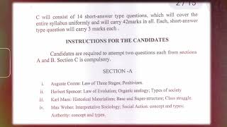 # pup sociology b.a. sem 5 syllabus for regular, reappear , distance education, private