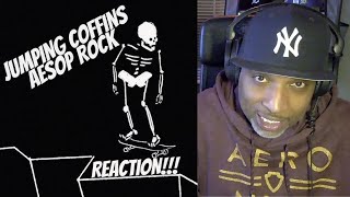 FIRST TIME HEARING: Aesop Rock "Jumpin Coffin" (REACTION) #DamianP