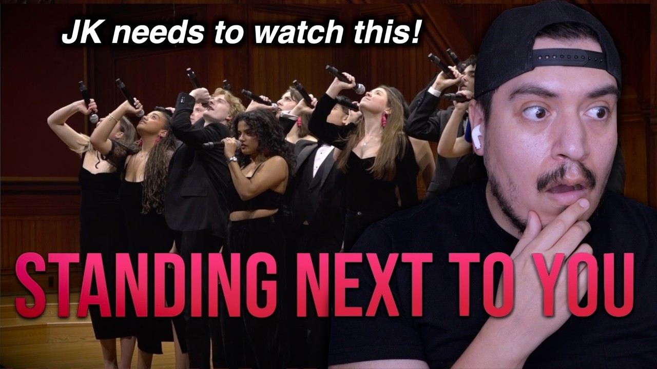 Standing Next To You | The Harvard Opportunes (кавер на песню Чонгука) Реакция