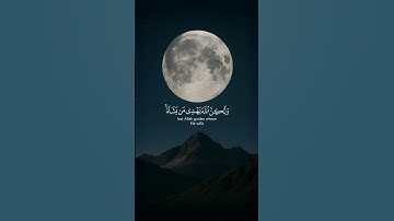 انك لا تهدي من احببت ولكن الله يهدي من يشاء وهو اعلم بالمهتدين|قران كريم للشيخ ياسر الدوسري #quran🎧🌹