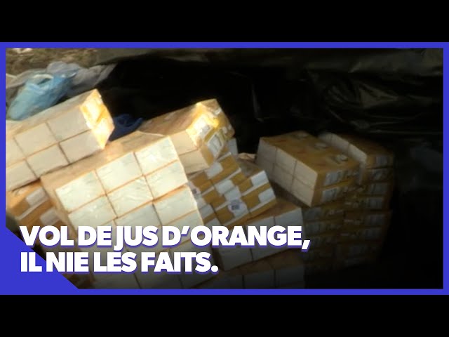 Un Roumain accusé de voler des kilos d'orange