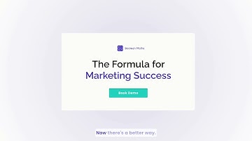 BooleanMaths Product Teaser